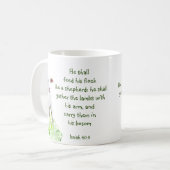 Christelijke kerstscripts Inspirerend versie Koffiemok (Voorkant links)