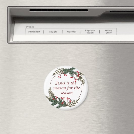 Christelijke kerstscripts magneet (Insitu (Vaatwasser))