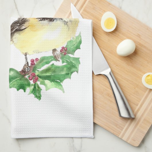 Christelijke kerstscripts theedoek (Quarter Fold)