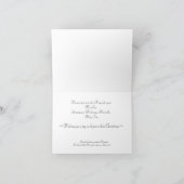 Christelijke kerstsnowman art Creationarts Feestdagen Kaart (Binnen)