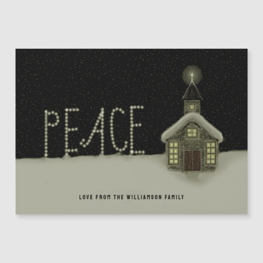 Christelijke kerstvakantie Kaart (Voorkant)