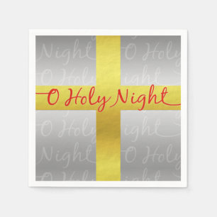 Christelijke kerstviering  religie servetten