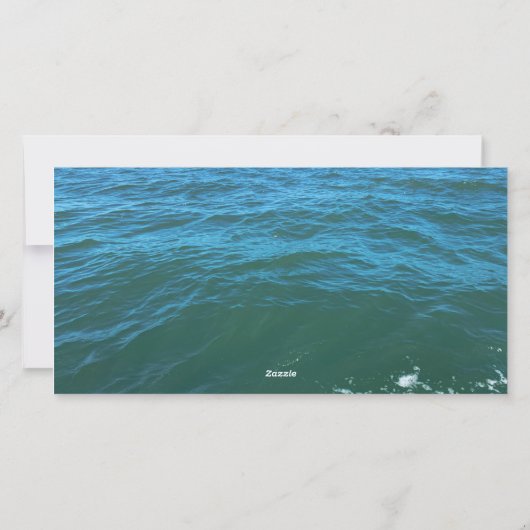 Christelijke kerstvuurtoren voor de oceaanfotokaar feestdagenkaart (Achterkant)