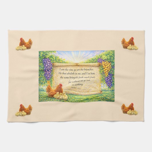 Christelijke Keukendoek Theedoek (Horizontaal)