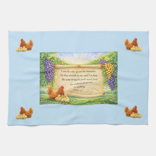 Christelijke Keukendoek Theedoek (Horizontaal)