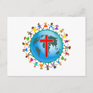 Christelijke Kinderen Briefkaart