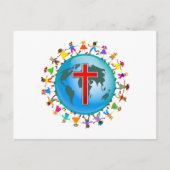 Christelijke Kinderen Briefkaart (Voorkant)
