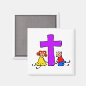 Christelijke Kinderen Magneet (Voorkant / Achterkant)