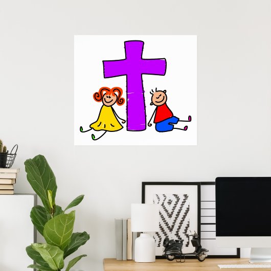 Christelijke Kinderen Poster (Thuiskantoor)