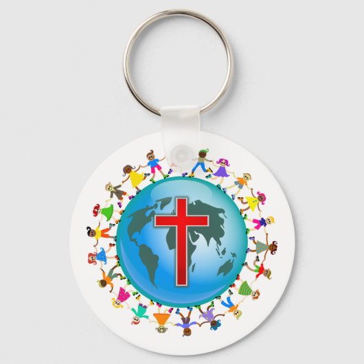 Christelijke Kinderen Sleutelhanger (Voorkant)