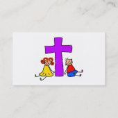 Christelijke Kinderen, Visitekaartje (Achterkant)