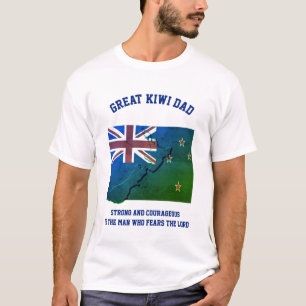 Christelijke KIWI NEW ZEALAND DAD T-shirt
