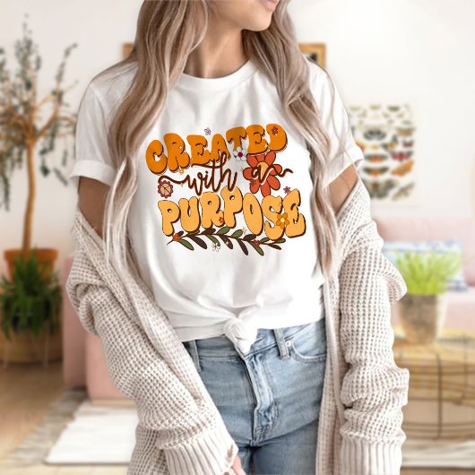 Christelijke kleding, Faith Shirt, Religieuze Crew T-shirt