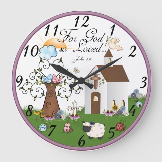 Christelijke klok (Voorkant)