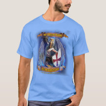 Christelijke Knight Soldaat van Christus T-shirt