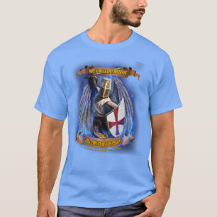 Christelijke Knight Soldaat van Christus T-shirt