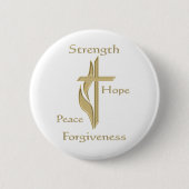 Christelijke knop ronde button 5,7 cm (Voorkant)