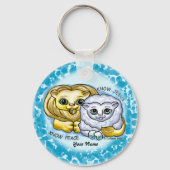 Christelijke Know Jesus Sleutelhanger (Voorkant)