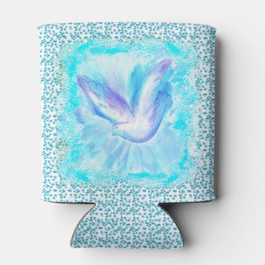 Christelijke koelbox van de duif blikjeskoeler (Achterkant)