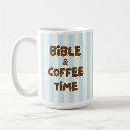 Christelijke Koffie Bruine Typografie Lettertype G Koffiemok