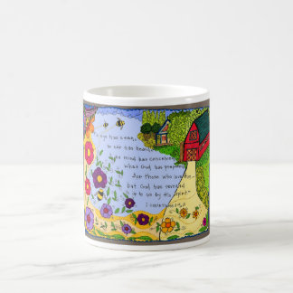 Christelijke koffie-Mok 1Corinthians 2:9 Farmhouse Koffiemok