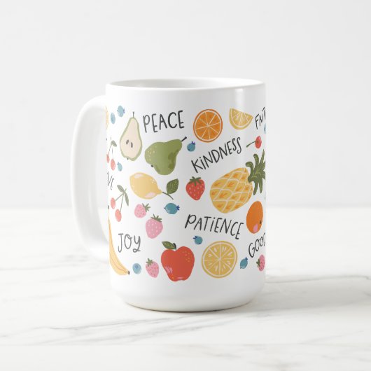 Christelijke koffie Mok | Bijbelvers Koffie Mok (Voorkant links)