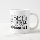 Christelijke koffie-Mok - Doe het onmogelijke Grote Koffiekop (Rechts)