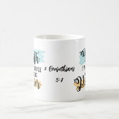 Christelijke koffie Mok - Faith is the Power (Center)