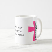 Christelijke koffie Mok, gepersonaliseerde Christe Koffiemok (Voorkant rechts)
