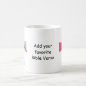 Christelijke koffie Mok, gepersonaliseerde Christe Koffiemok (Center)