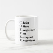 Christelijke koffie-mok koffiemok (Links)