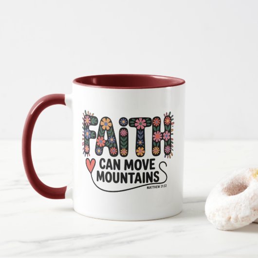 Christelijke koffie Mok vrouwen (Met donut)