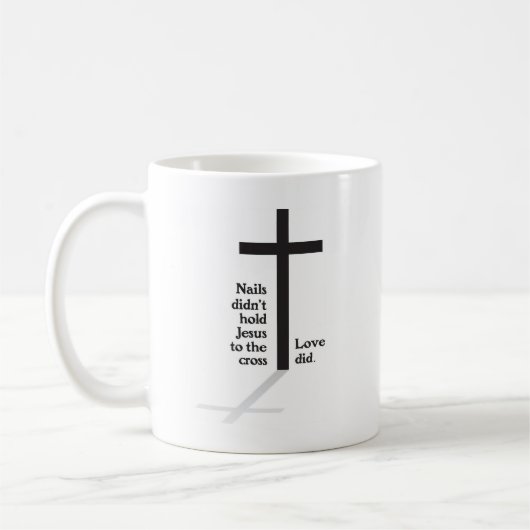 Christelijke koffiemok (Links)