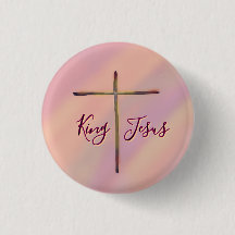 Christelijke Koning Jezus met Kruis