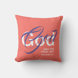 Christelijke koraalgod heeft laatste woord monogra kussen