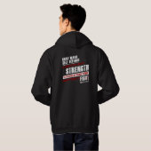 Christelijke Krav Maga Self Defense Hoodie (Achterkant volledig)