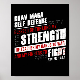 Christelijke Krav Maga Self-Defense: LORD-onderric Poster