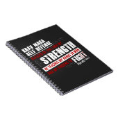 Christelijke Krav Maga Self Defense Notitieboek (Rechterzijde)