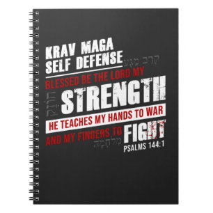 Christelijke Krav Maga Self Defense Notitieboek