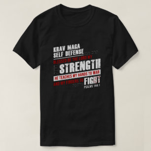 Christelijke Krav Maga Self Defense T-shirt