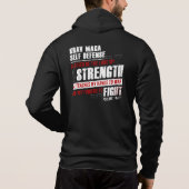 Christelijke Krav Maga Self Defense T-Shirt (Achterkant)