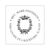 Christelijke Kroonkrans Religieus Rubberstempel (Afrduk)