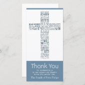 Christelijke Kruiselingen 14 Sympathie Bedankt 8 (Voorkant / Achterkant)