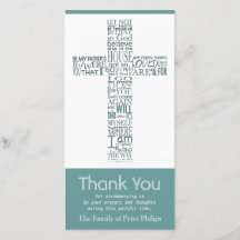 Christelijke Kruiselingen 14 Sympathie Dank je wel