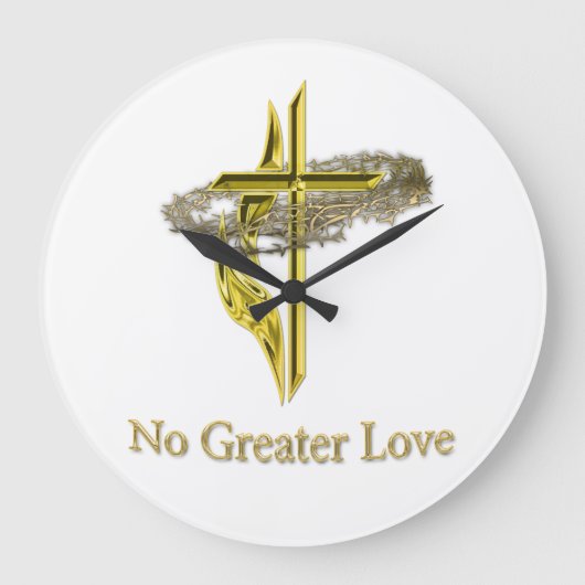 Christelijke kruisingen grote klok (Voorkant)