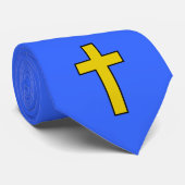 Christelijke kruisingen stropdas (Opgerold)