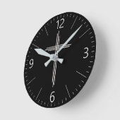 Christelijke kruisje ronde klok (Hoek)