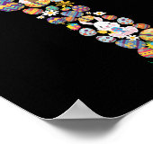 Christelijke kruisversnelling poster (Hoek)