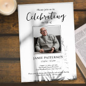 Christelijke kruisviering van het leven Fotobegraf Kaart