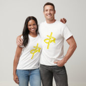Christelijke kruisvis t-shirt (Unisex)
